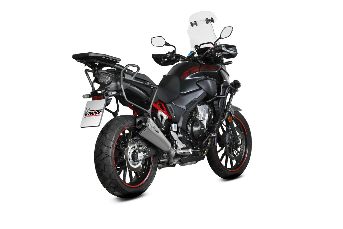 Escape homologado Mivv Delta Race en Acero inox. para Honda CB 500 X 21-24