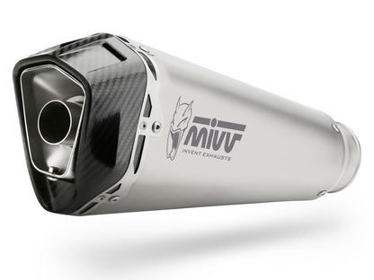 Escape homologado Mivv Delta Race en Acero inox. para Honda CB 500 X 21-24