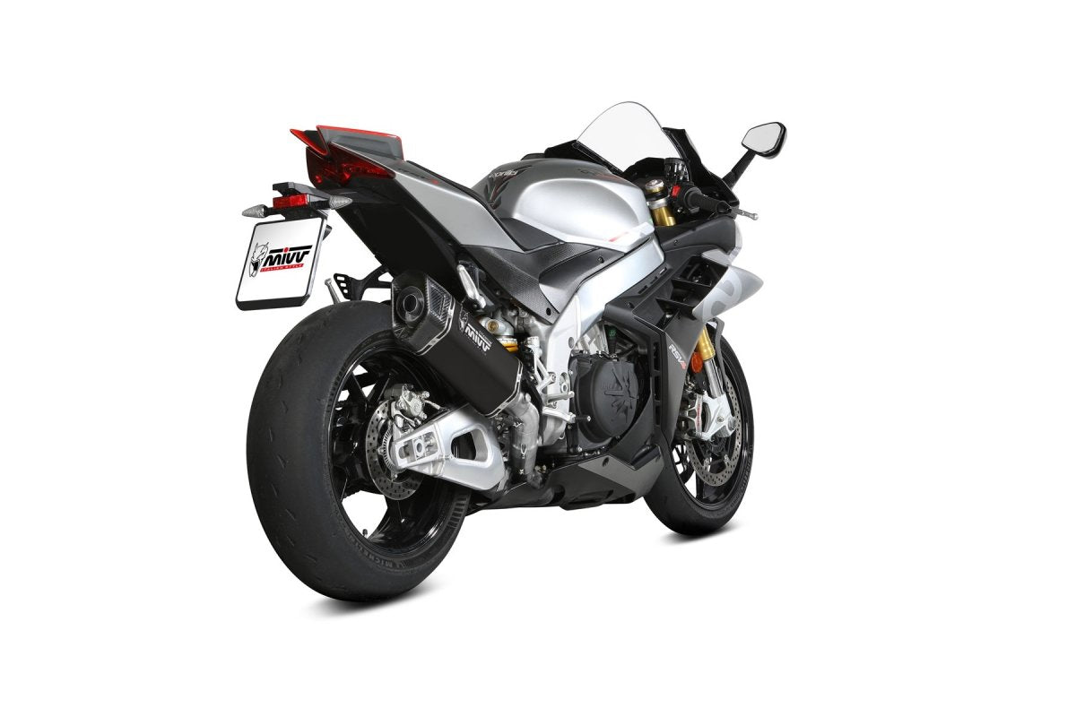 Escape homologado Mivv SR-1 en Titanio para Aprilia