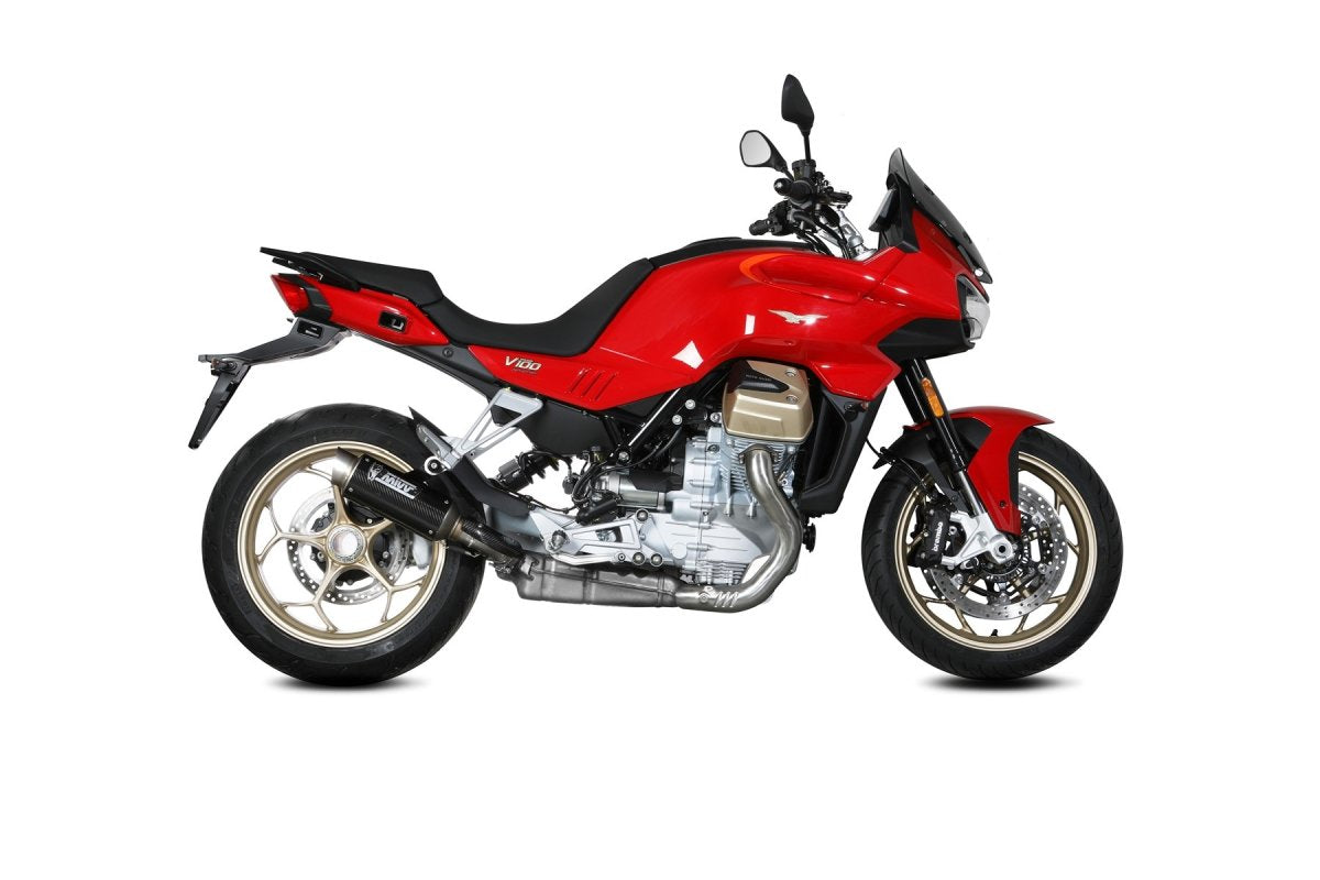 Escape homologado Mivv GP PRO en Carbono para Moto Guzzi V100 Mandello 22-24