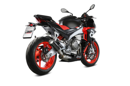 Escape completo no homologado Mivv MK3 en Carbono para Aprilia Tuono 660 21-24 | RS 660 20-24