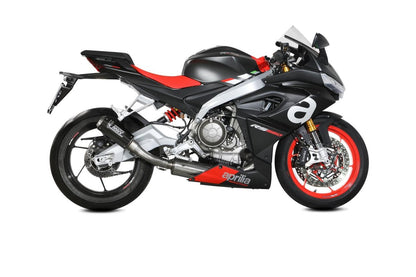 Escape completo no homologado Mivv MK3 en Carbono para Aprilia Tuono 660 21-24 | RS 660 20-24