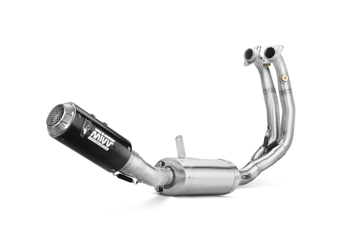 Escape completo no homologado Mivv MK3 en Carbono para Aprilia Tuono 660 21-24 | RS 660 20-24