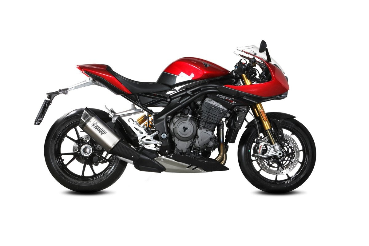 Escape homologado Mivv SR-1 en Titanio para Triumph Speed Triple 1200  21-24