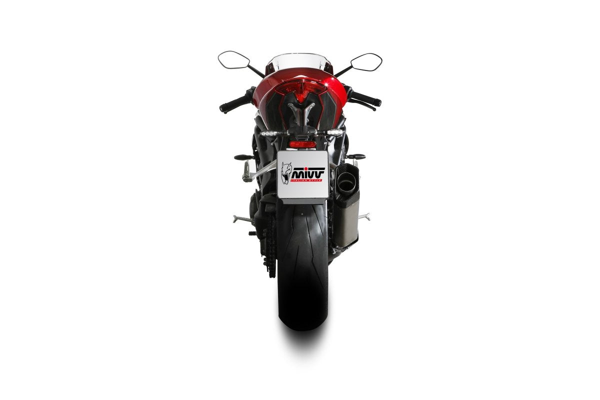 Escape homologado Mivv SR-1 en Titanio para Triumph Speed Triple 1200  21-24