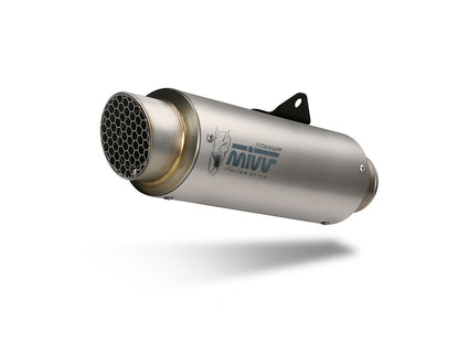 Escape homologado Mivv GP PRO en Titanio para Moto Guzzi V100 Mandello 22-24