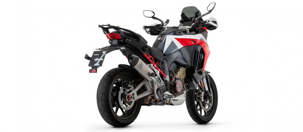 Escape ARROW Veloce homologado en titanio para DUCATI MULTISTRADA 1100 21-24 - vista 2