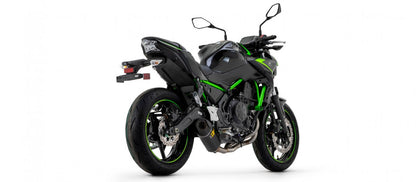 Escape completo ARROW Indy Race homologado en aluminio negro con colectores en acero inoxidable para KAWASAKI Z 650 21-23 | NINJA 650 21-23 - vista 4