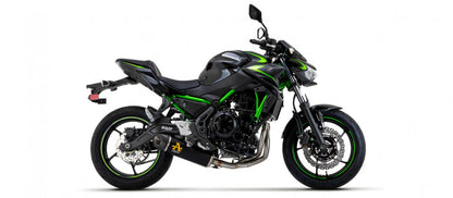 Escape completo ARROW Indy Race homologado en aluminio negro con colectores en acero inoxidable para KAWASAKI Z 650 21-23 | NINJA 650 21-23 - vista 5