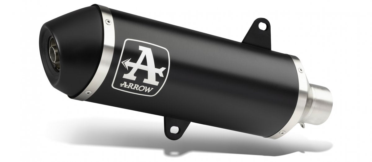 Escape ARROW Urban homologado en aluminio negro para HONDA ADV 350  22-24 - vista 1