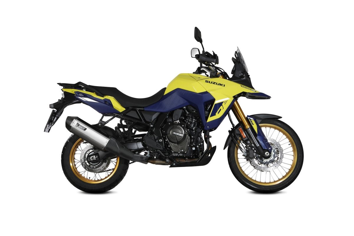 Escape homologado Mivv Speed Edge en Acero inox. para Suzuki DL 800 V-STROM 23-26