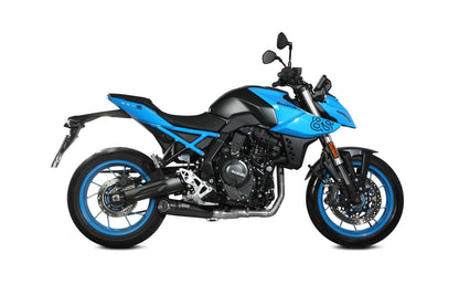 Escape completo no homologado Mivv X-M5 en Acero negro para Suzuki GSX-8S 22-24 | GSX-8R 2024