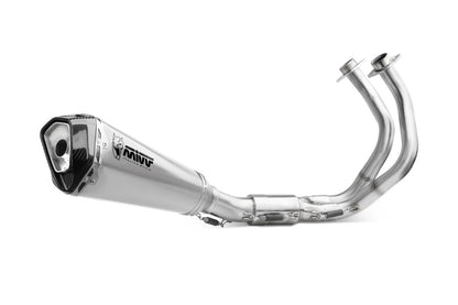 Escape completo homologado Mivv Delta Race en Acero inox. para Kawasaki Z 650 24-26 | Ninja 650 24-26