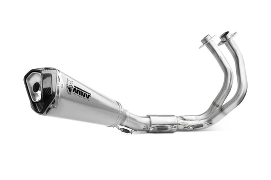 Escape completo homologado Mivv Delta Race en Acero inox. para Kawasaki Z 650 24-26 | Ninja 650 24-26