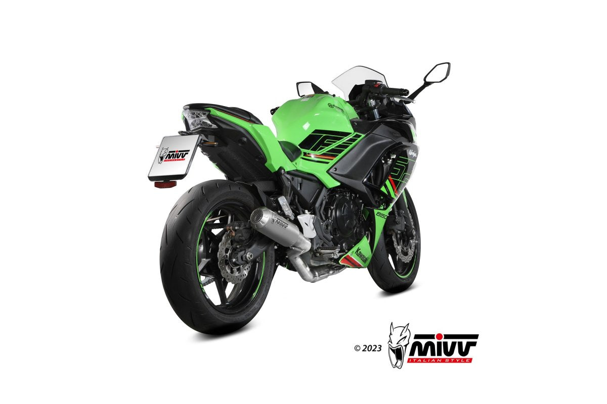 Escape Mivv MK3 Kawasaki Z650/Ninja 650 - vista 2