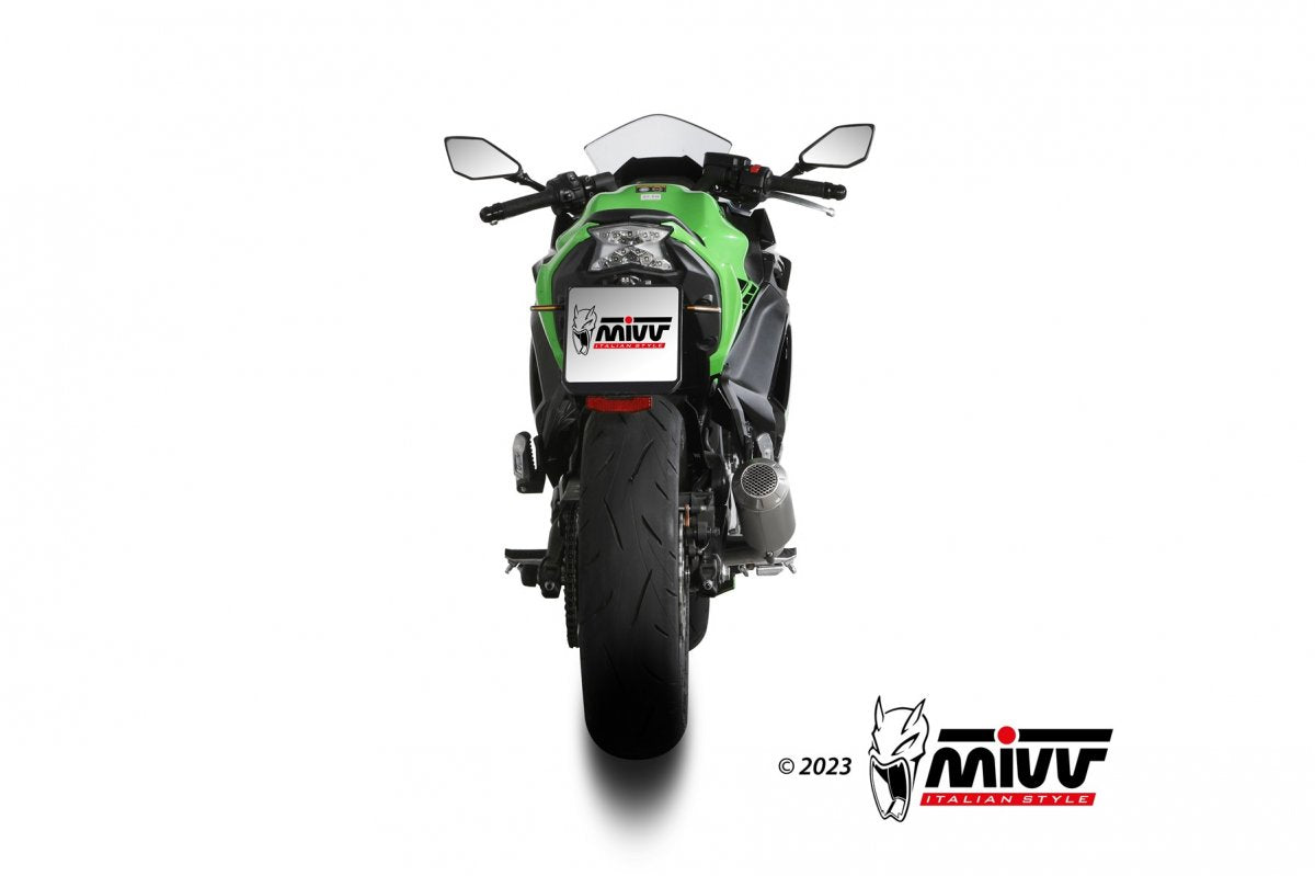 Escape Mivv MK3 Kawasaki Z650/Ninja 650 - vista 3