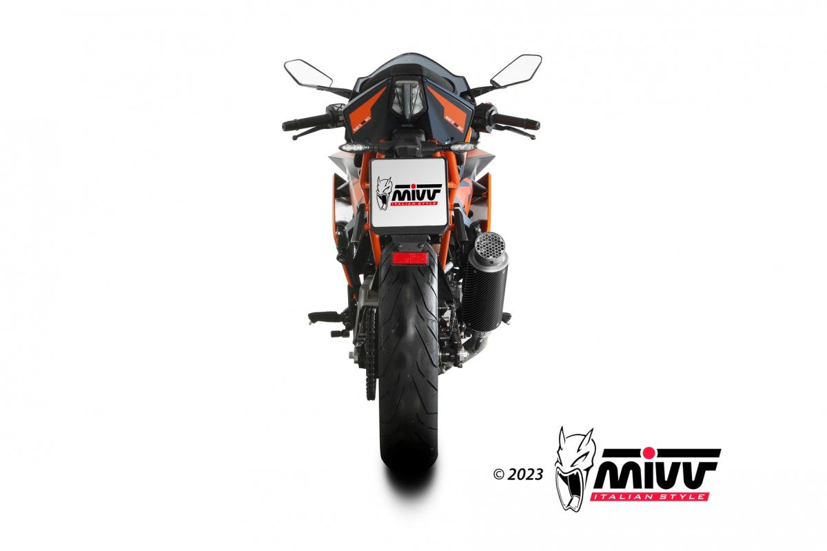 Escape homologado Mivv GP PRO en Carbono para KTM RC 390 21-24