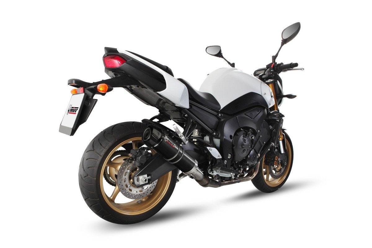 Escape homologado Mivv GP en Acero negro para Yamaha FZ8 Fazer 800 - vista 3