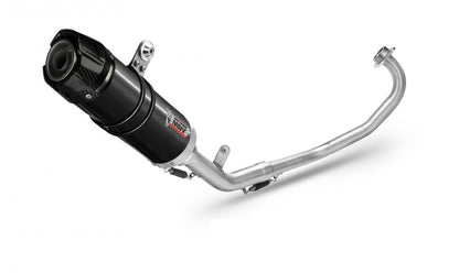 Escape completo homologado Mivv GP en Acero negro para Yamaha MT 125 15-19 | YZF-R 125 14-18