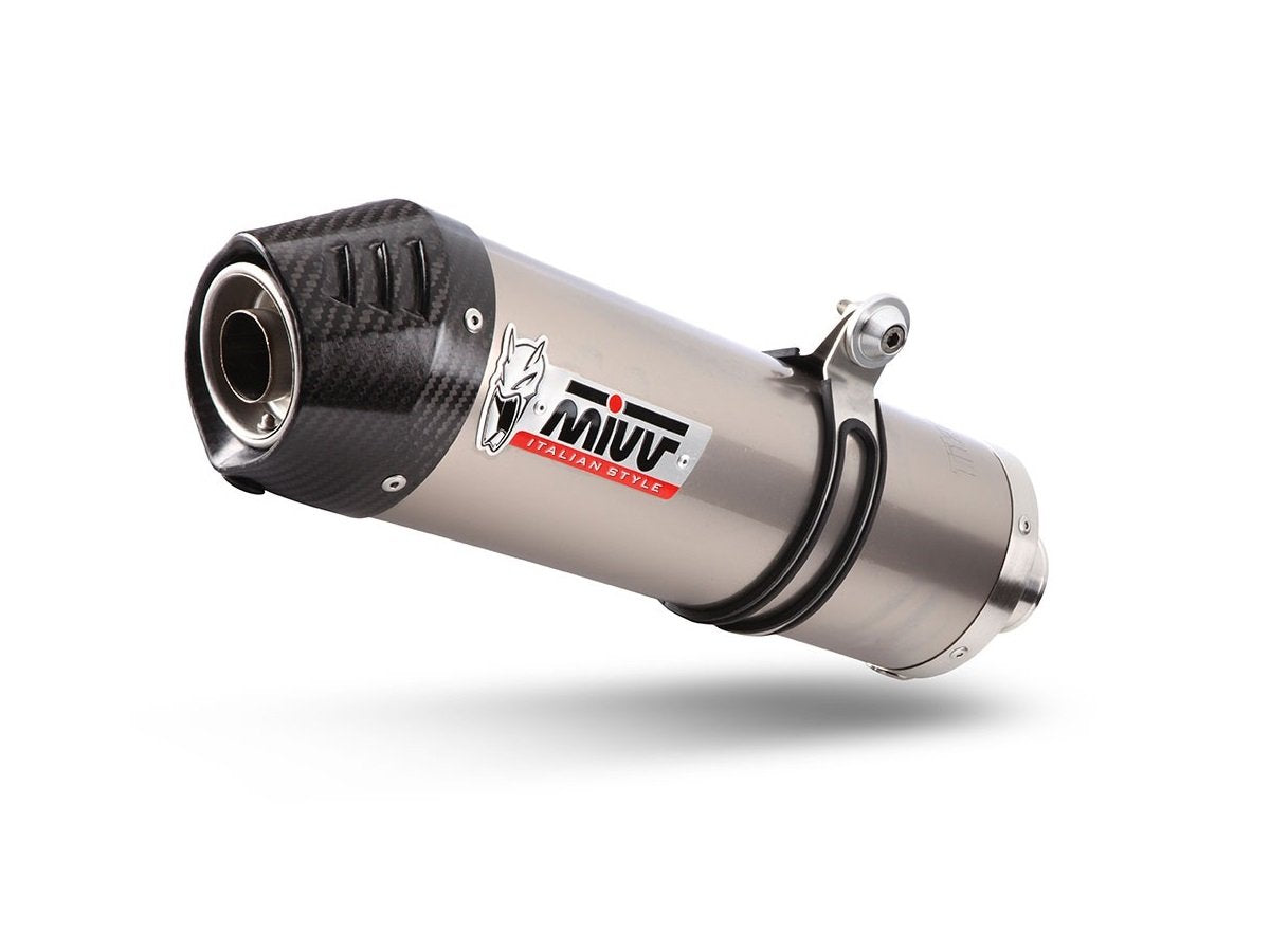 Escape homologado Mivv OVAL en Titanio para Honda NT 1100 22-24