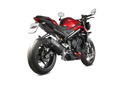 Escape completo homologado Mivv SR-1 en Titanio para Triumph Street Triple 765 / R / RS 23-24
