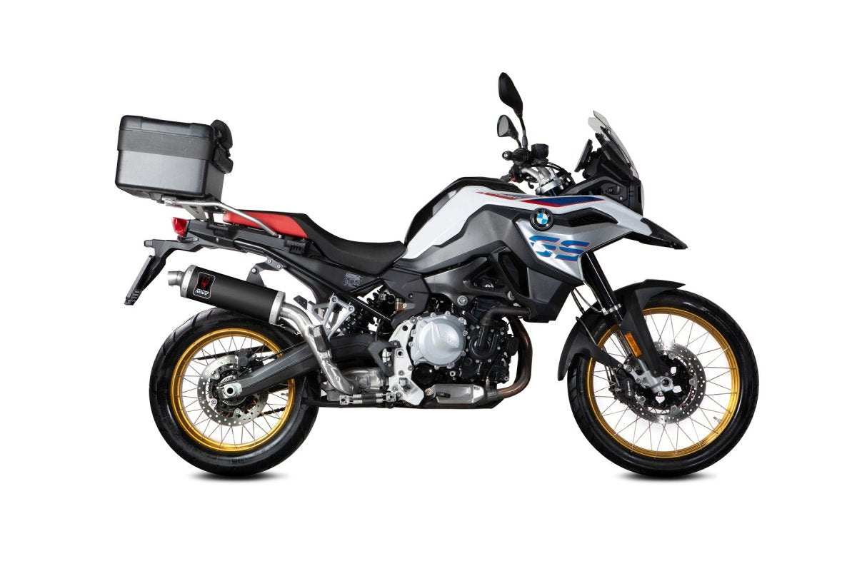 Escape homologado Mivv Dakar en Acero negro para BMW F 750 GS 18-24 | F 850 GS 18-24 | F 850 GS Adventure 18-24
