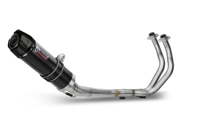 Escape completo homologado Mivv GP en Acero negro para Yamaha MT 07 14-24