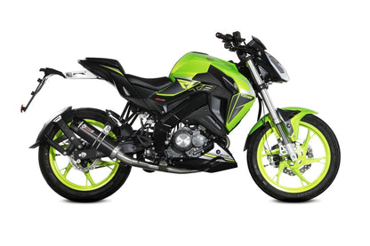 Escape completo homologado Mivv GP en Carbono para Keeway RKF 125 21-24