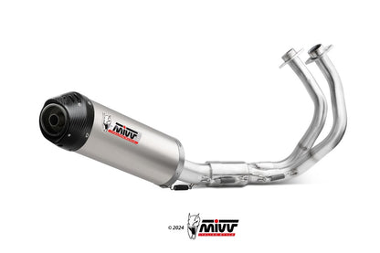 Escape completo homologado Mivv OVAL en Titanio para Kawasaki Ninja 650 24-26 | Z 650 24-26