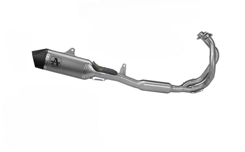 Escape completo ARROW Veloce no homologado en titanio con colectores en acero inoxidable para KAWASAKI NINJA 650 24-26 | Z 650 24-26 - vista 1
