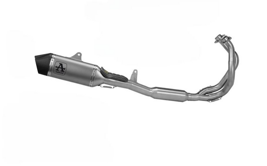 Escape completo ARROW Veloce no homologado en titanio con colectores en acero inoxidable para KAWASAKI NINJA 650 24-26 | Z 650 24-26 - vista 1