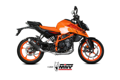 Escape homologado Mivv GP PRO en Carbono para KTM Duke 390 24-26 | Duke 125 24-26