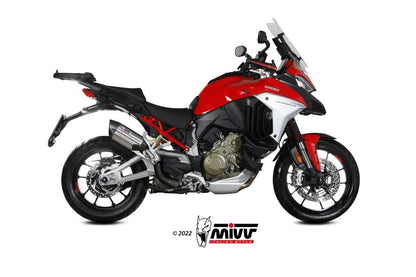 Escape homologado Mivv Suono en Acero inox. para Ducati Multistrada V4 / S / S Sport 21-24