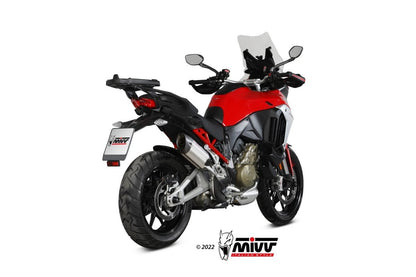 Escape homologado Mivv Suono en Acero inox. para Ducati Multistrada V4 / S / S Sport 21-24