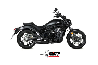 Escape completo no homologado Mivv HR-1 para Kawasaki Vulcan 650 S 17-23