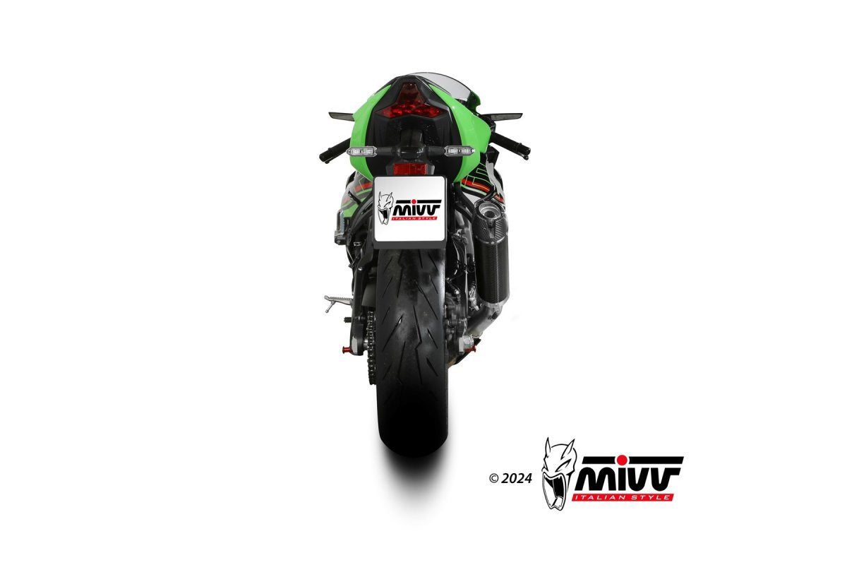 Escape homologado Mivv AK-1 en Carbono para Kawasaki ZX-6R / 636 24-26