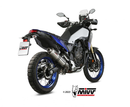 Escape Mivv OVAL Titanio Yamaha Tenere 700 - vista 3