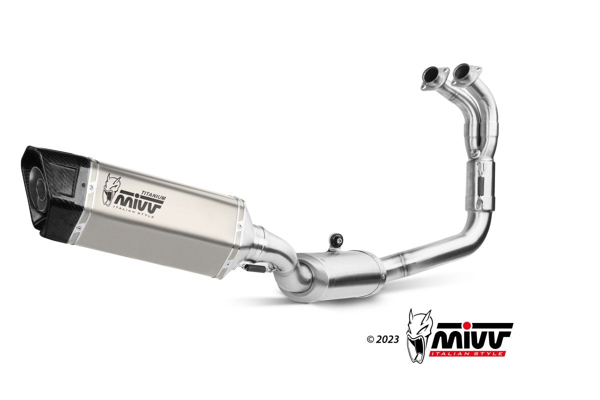Escape completo homologado Mivv SR-1 en Titanio para Yamaha YZF R7 22-24