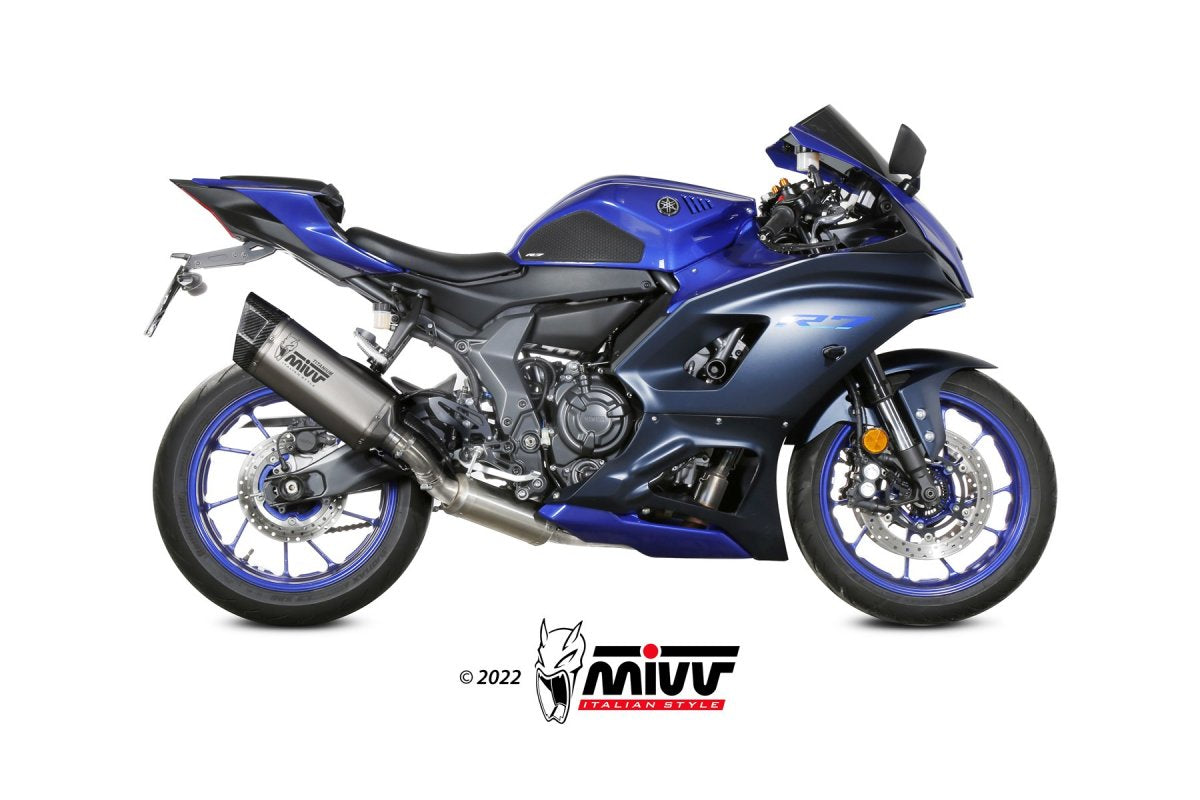 Escape completo homologado Mivv SR-1 en Titanio para Yamaha YZF R7 22-24