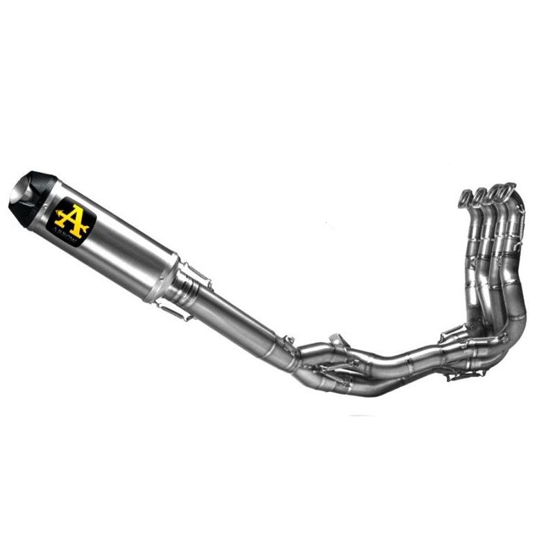 Escape completo ARROW Indy Race no homologado en titanio con colectores en titanio para KAWASAKI ZX-10 R / RR 2026 / 21-24 - vista 1