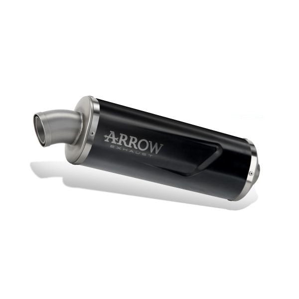 Escape ARROW Indy Race homologado en aluminio negro para BMW F 900 GS / ADVENTURE 24-26 - vista 1