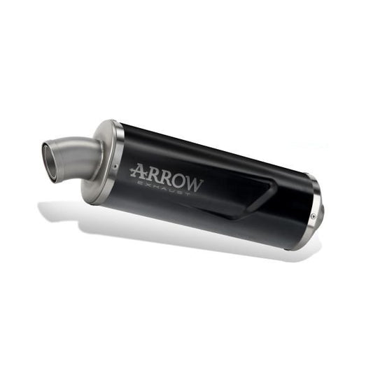 Escape ARROW Indy Race homologado en aluminio negro para BMW F 900 GS / ADVENTURE 24-26 - vista 1