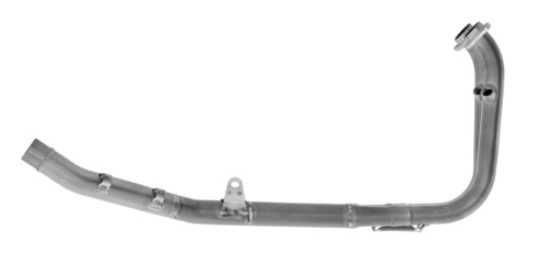 Colectores ARROW no homologados en acero inoxidable para CF MOTO 450 MT 2024 - vista 1