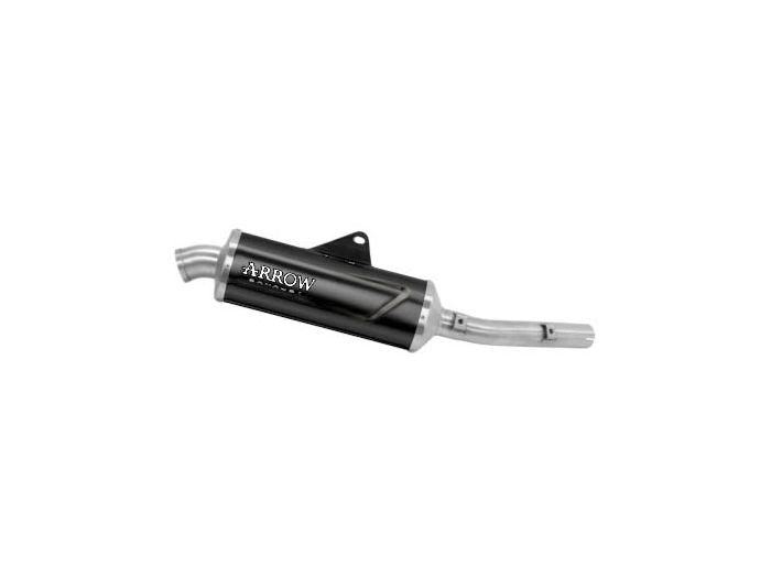 Escape ARROW Indy Race homologado en aluminio negro para VOGE 900 DSX 24-26 - vista 1