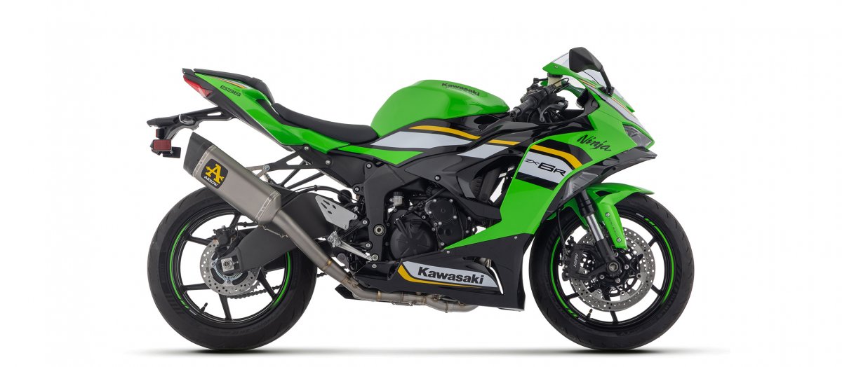 Escape completo ARROW Pista no homologado en titanio con colectores en acero inoxidable para KAWASAKI ZX-6R / 636 24-26 - vista 5