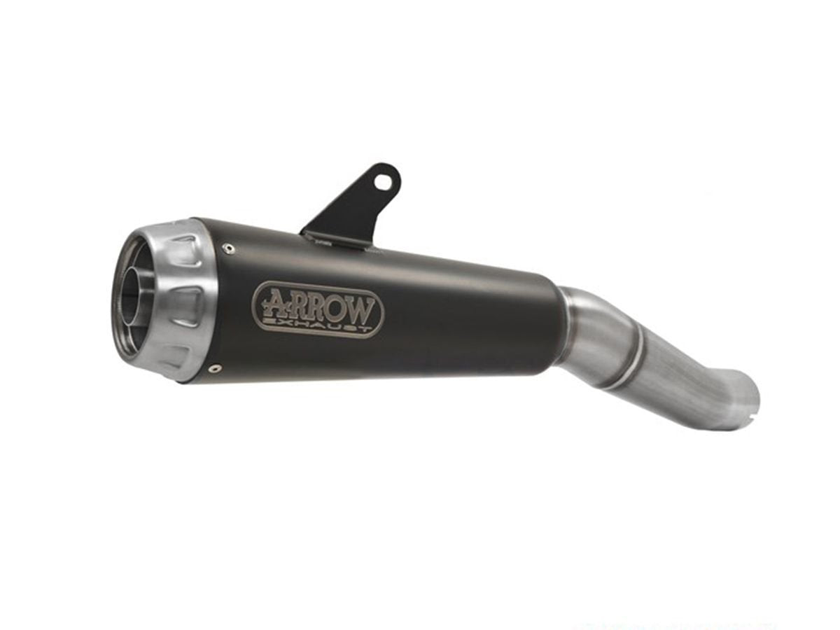 Escape ARROW PRO-Race homologado en nicromo negro para DUCATI HYPERMOTARD 698 24-25 - vista 1
