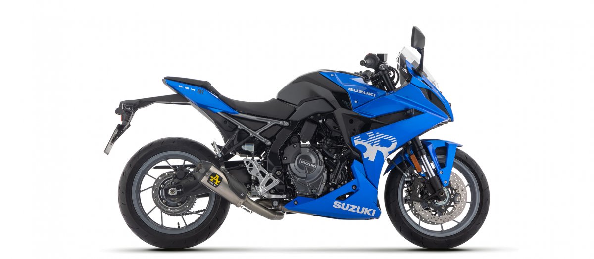 Escape completo ARROW Works homologado en titanio con colectores en acero inoxidable para SUZUKI GSX-8R 23-26 | GSX-8T 25-26 | GSX-8TT 25-26 | GSX-8S 23-25 - vista 1