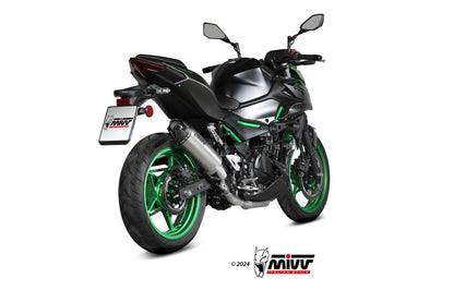 Escape homologado Mivv AK-1 en Titanio para Kawasaki Z 500 24-26
