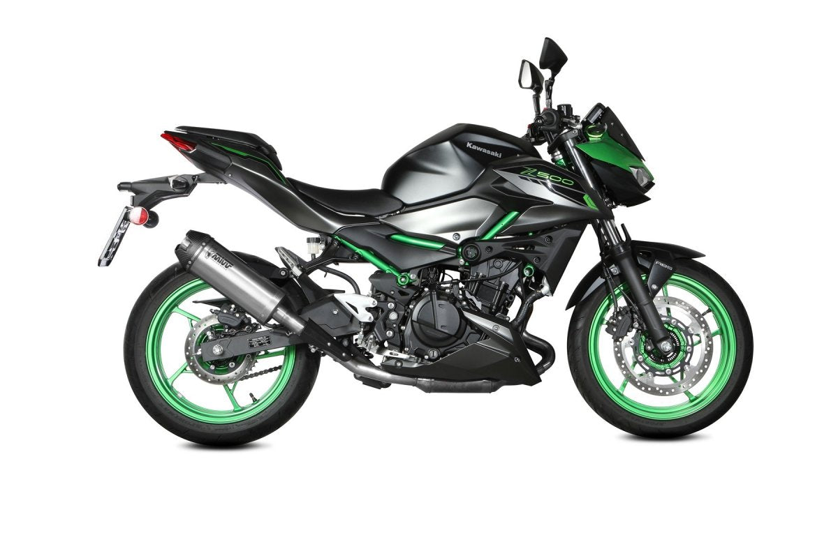 Escape homologado Mivv AK-1 en Titanio para Kawasaki Z 500 24-26