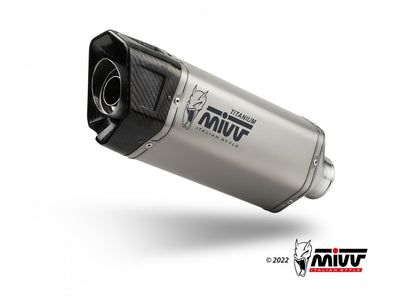 Escape completo homologado Mivv SR-1 en Titanio para Aprilia RS 457 24-26